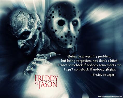 freddy vs jason quotes|jason vs freddy krueger.